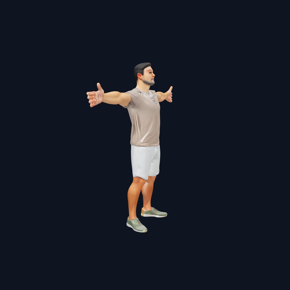 Casual Athletic Man model pack